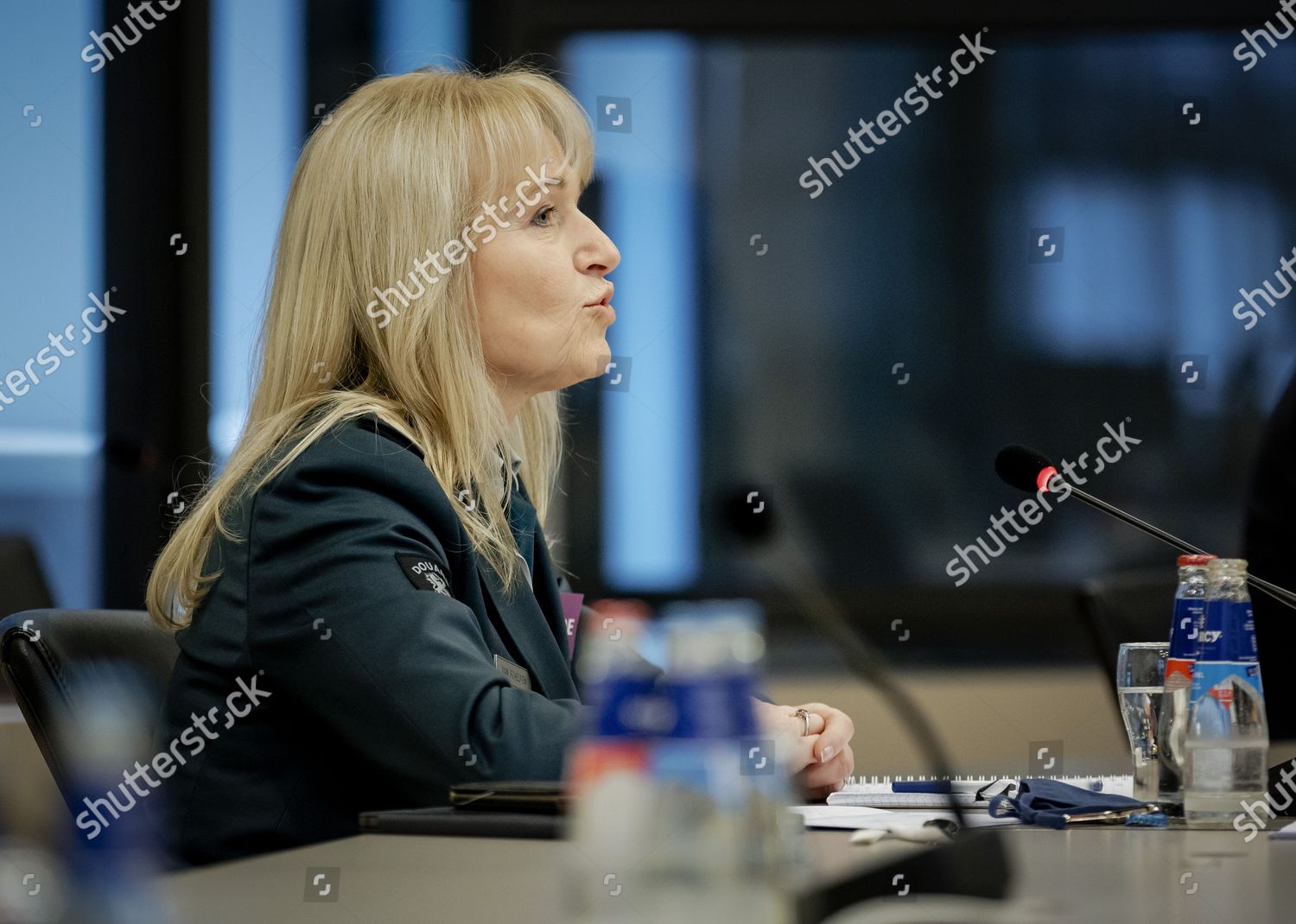 Directorgeneral Customs Nanette Van Schelven During Editorial Stock ...