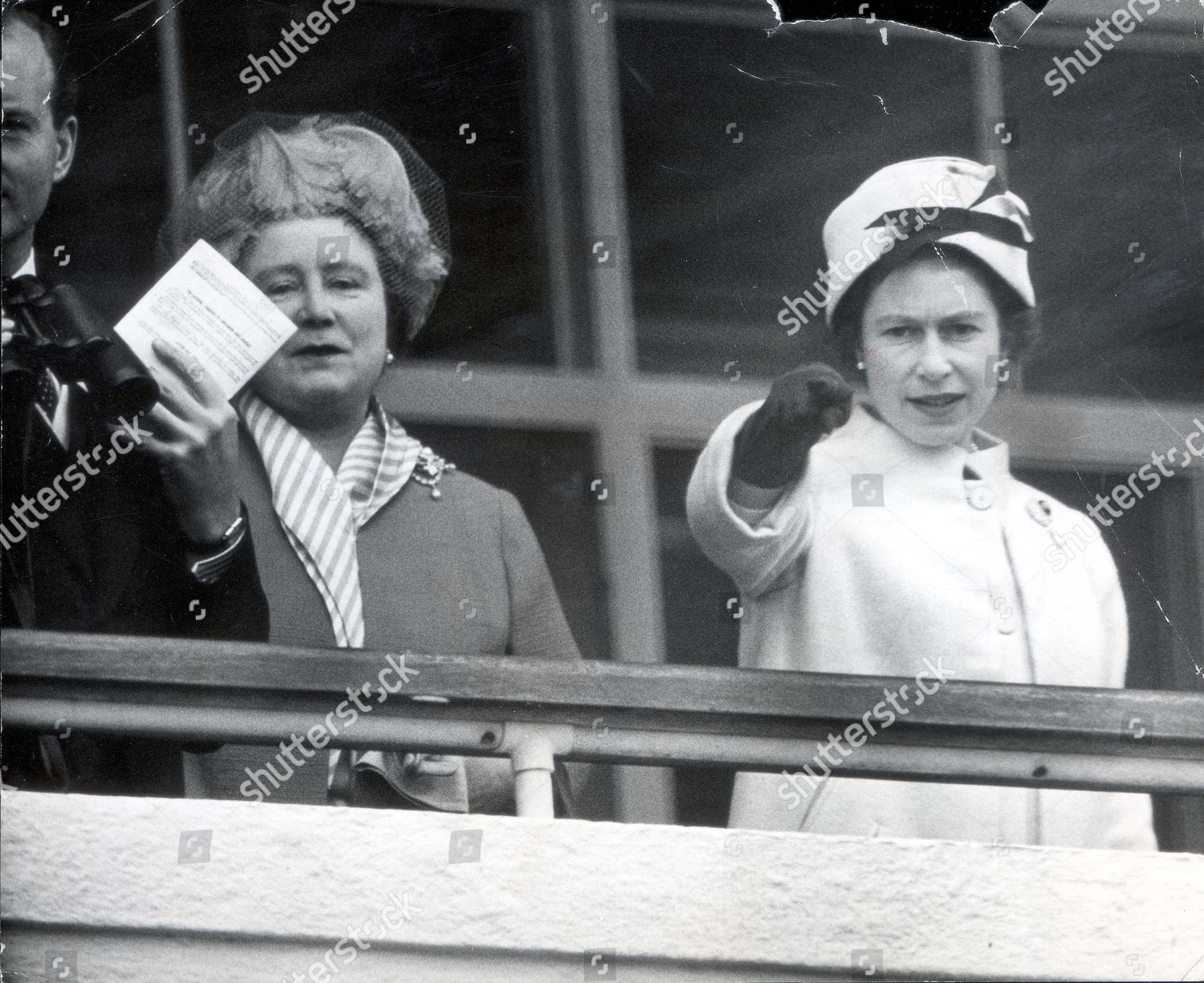 Queen Elizabeth Ii Queen Mother Royal Editorial Stock Photo - Stock ...