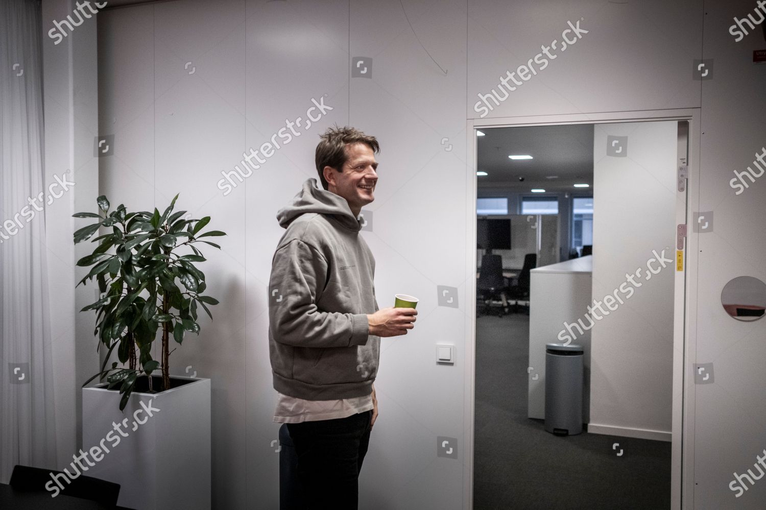 Sebastian Siemiatkowski Ceo Founder Klarna Photographed Editorial Stock ...