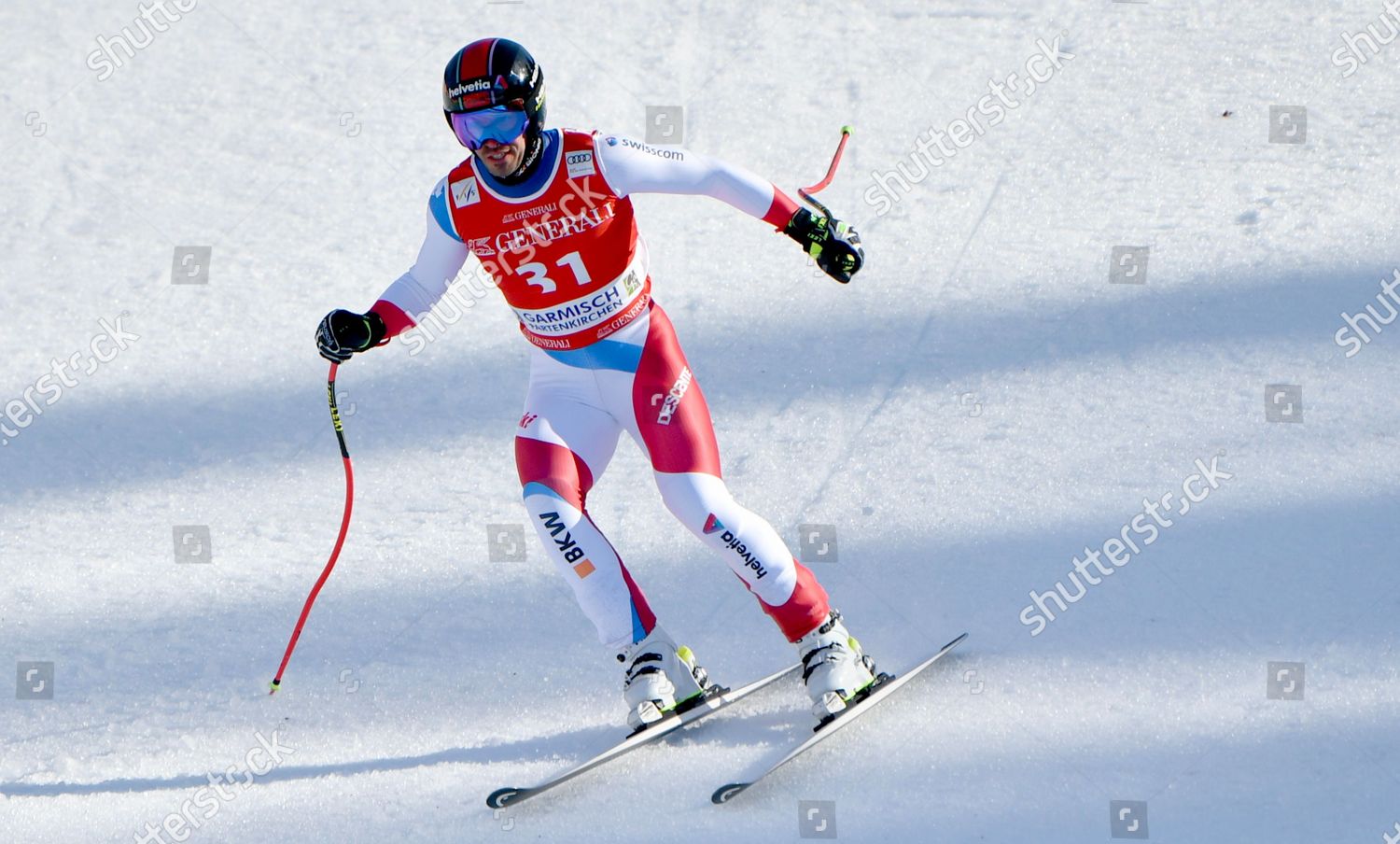 Gilles Roulin Switzerland Reacts Finish Area Editorial Stock Photo ...