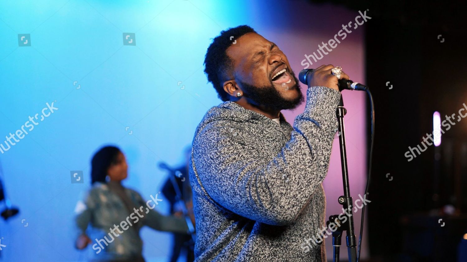 Pj Morton Performance Zacardi Cortez Darrel Editorial Stock Photo