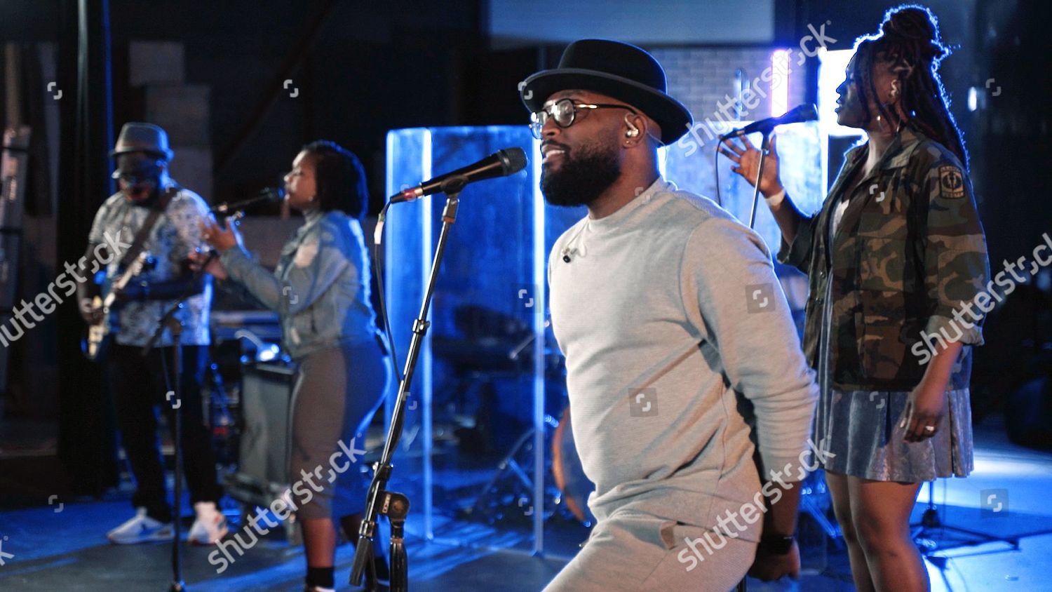 With PJ Morton for the BET Super Bowl Gospel Celebration — The