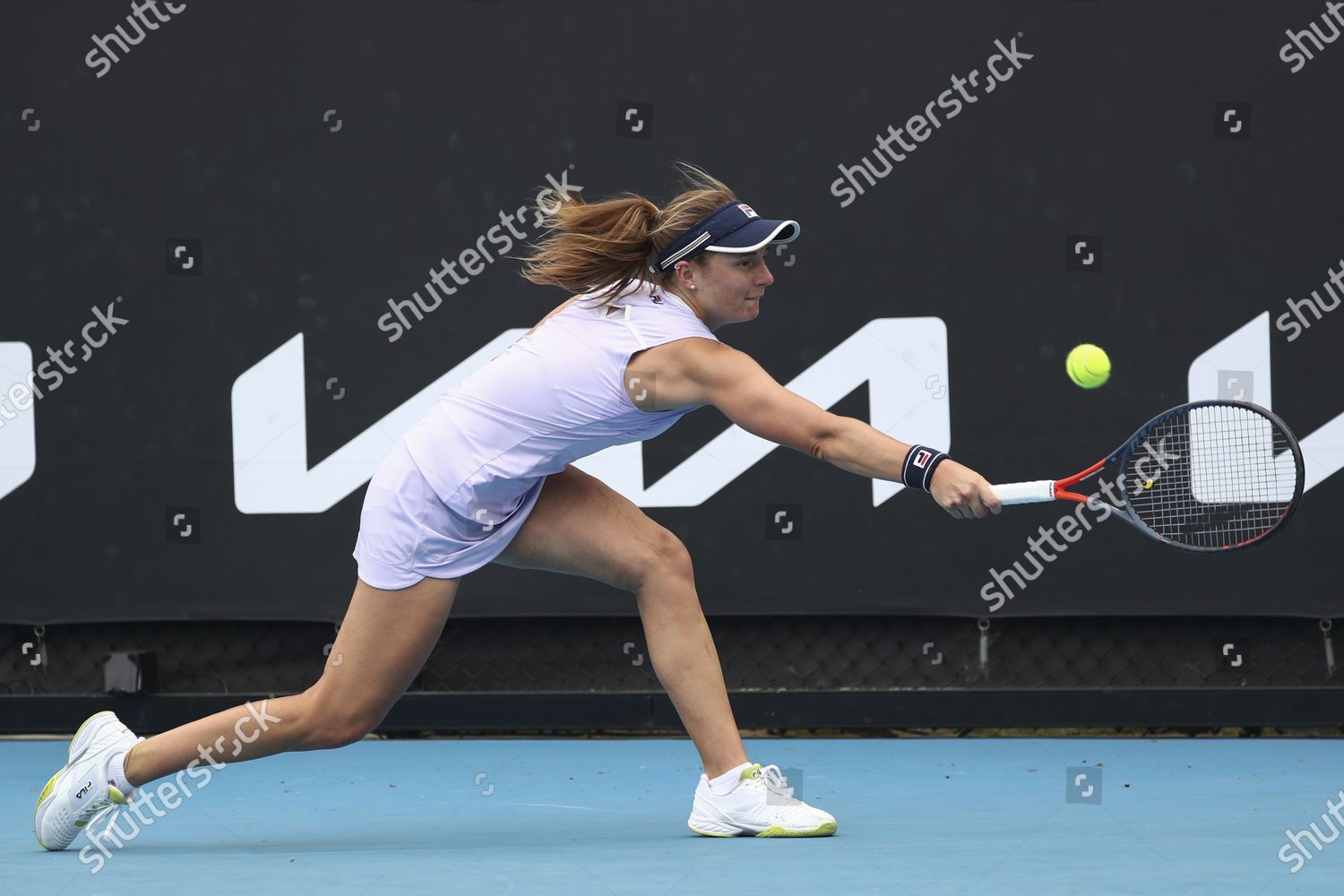 Nadia Podoroska Argentina Action During Her Second Editorial Stock Photo Stock Image Shutterstock