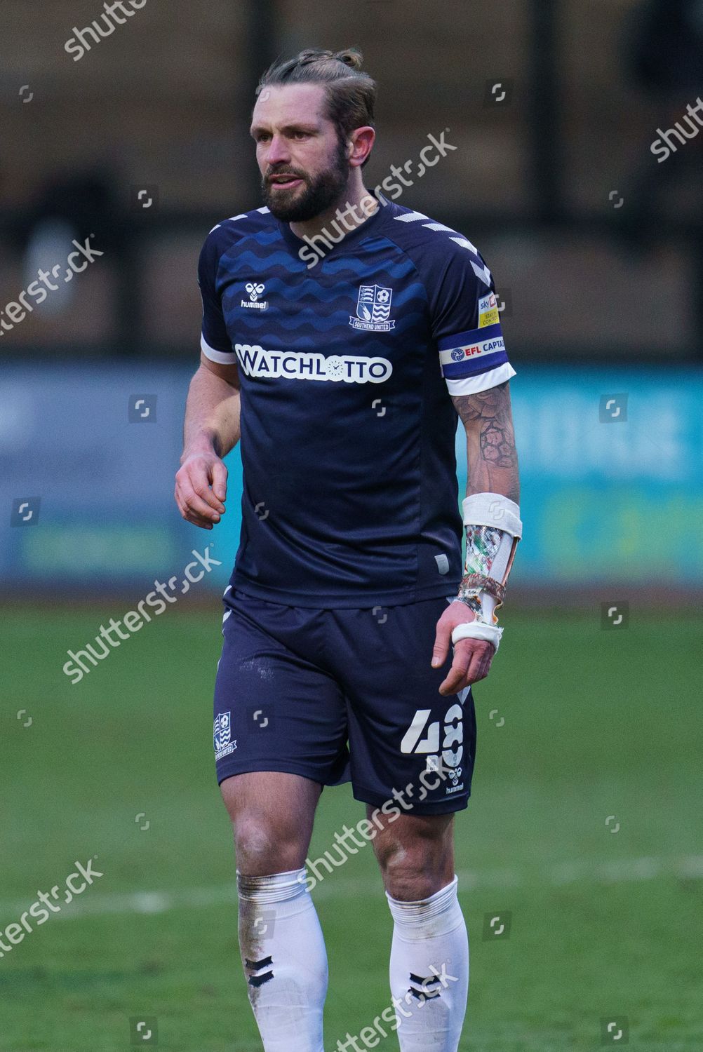 John White Southend United 48 Editorial Stock Photo - Stock Image 