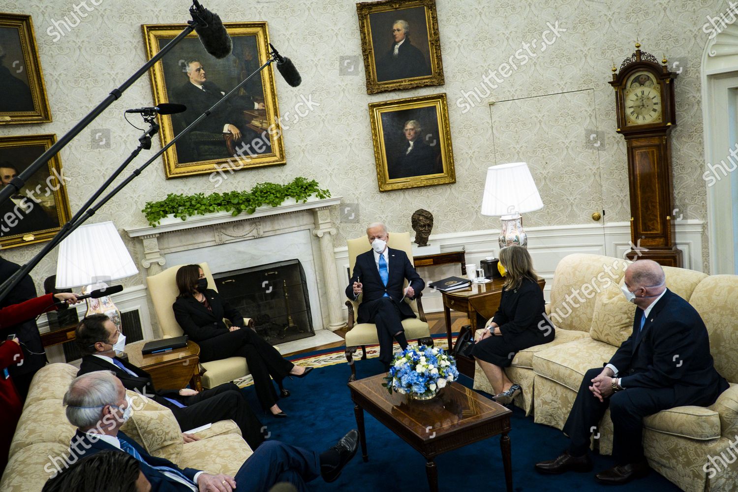 President Joe Biden Vice President Kamala Editorial Stock Photo - Stock ...