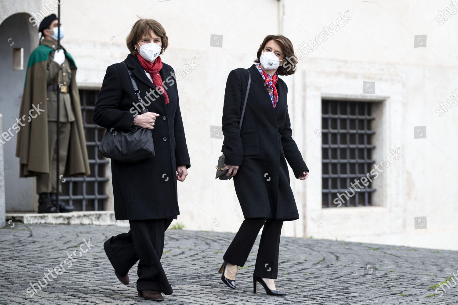 Ministers Cristina Messa L Elena Bonetti Editorial Stock Photo - Stock ...