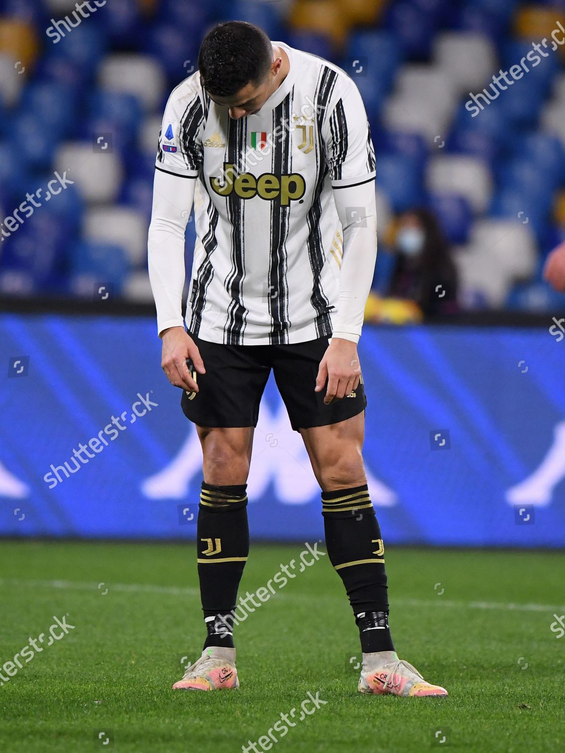 Fc Juventus Cristiano Ronaldo Reacts During Serie Editorial Stock Photo Stock Image Shutterstock