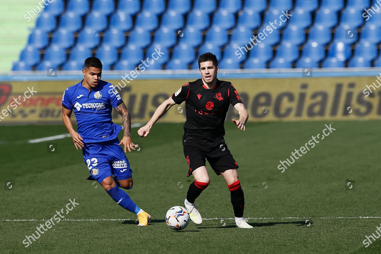 Lr Cucho Hernandez Getafe Igor Zubeldia Sociedad Editorial Stock Photo Stock Image Shutterstock