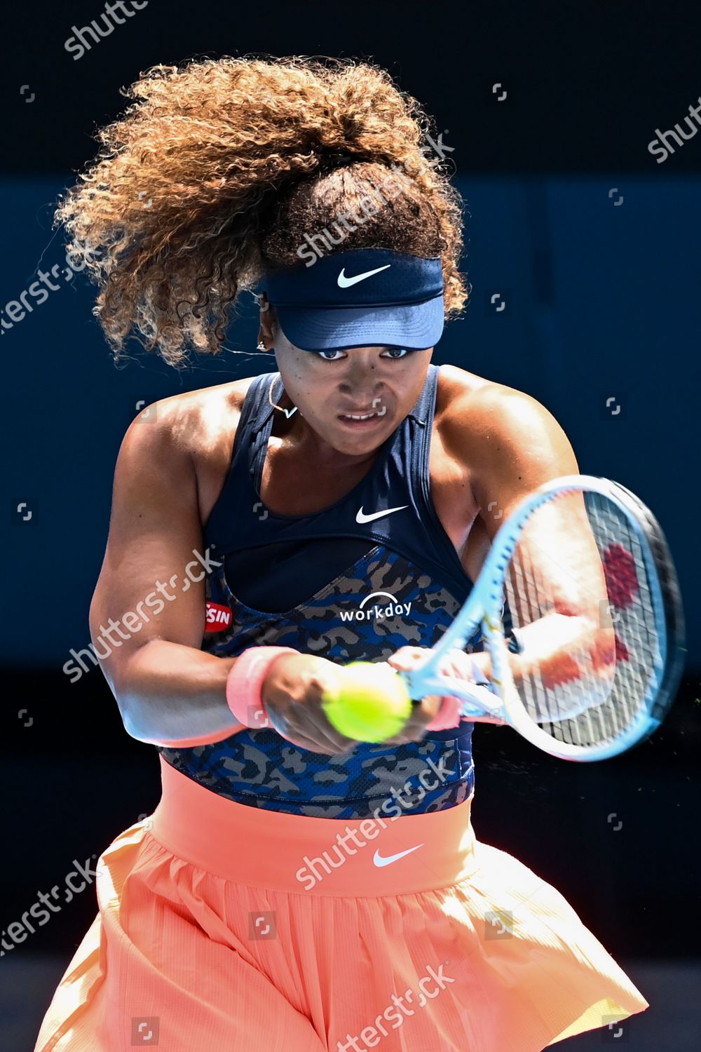 Naomi Osaka Japan Action During Her Editorial Stock Photo - Stock Image ...