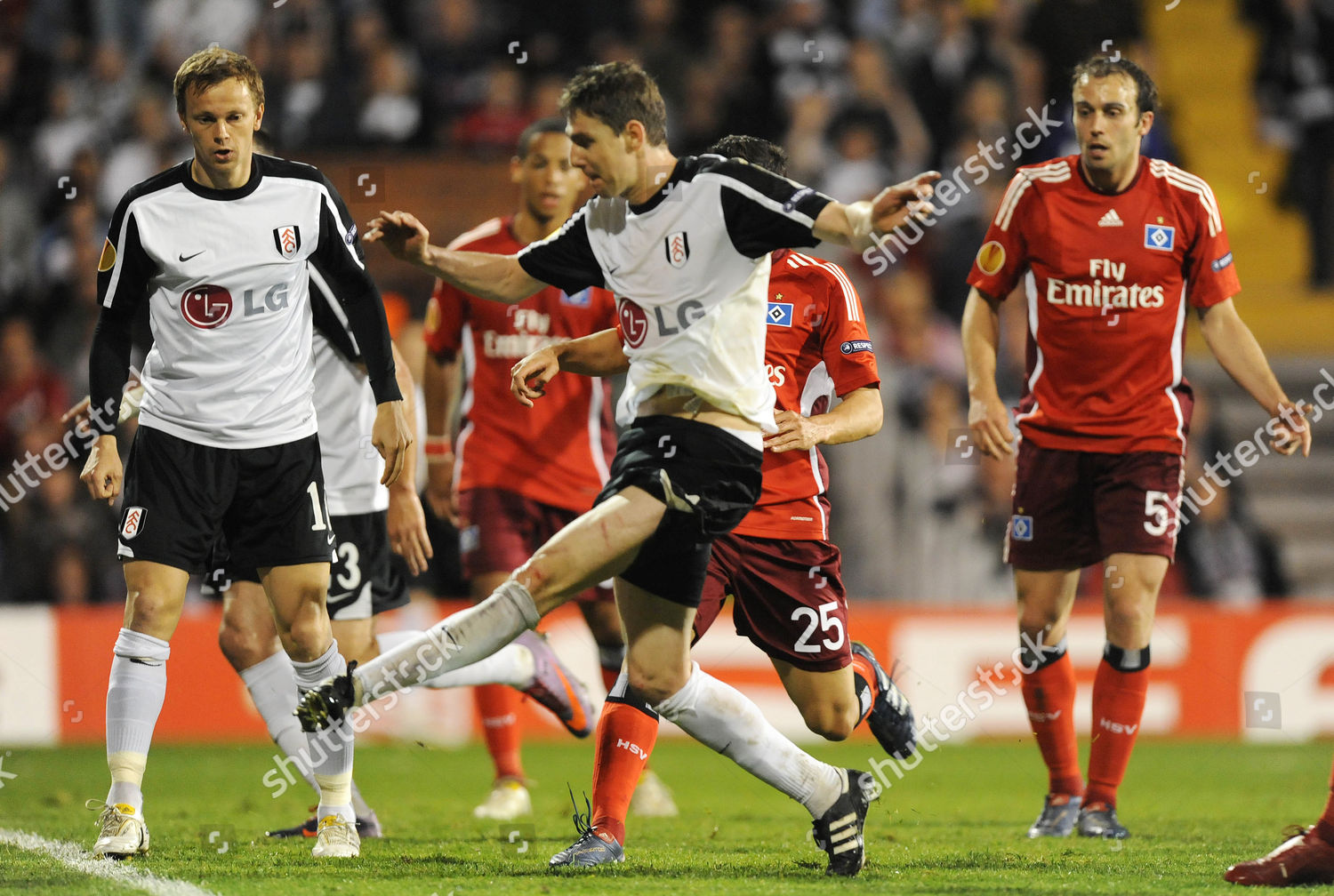 Zoltan Gera Fulham Scores Winning Goal Editorial Stock Photo Stock Image Shutterstock