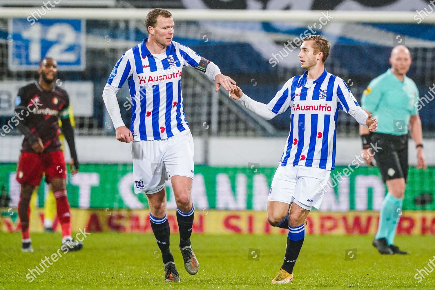 Henk Veerman Sc Heerenveen Benjamin Nygren Editorial Stock Photo