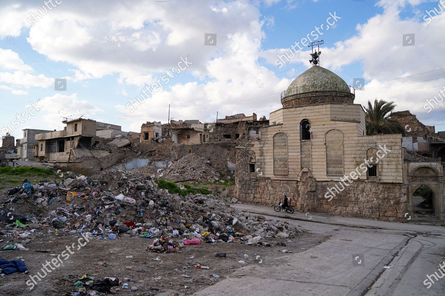 View Damaged Mosque the Umayyad Mosque Editorial Stock Photo - Stock ...