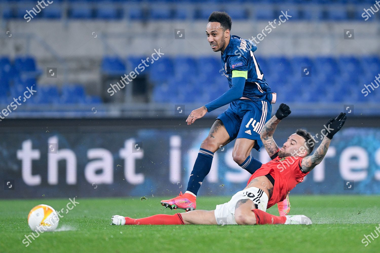 Pierreemerick Aubameyang Arsenal Fc During Uefa Europa Editorial Stock Photo Stock Image Shutterstock