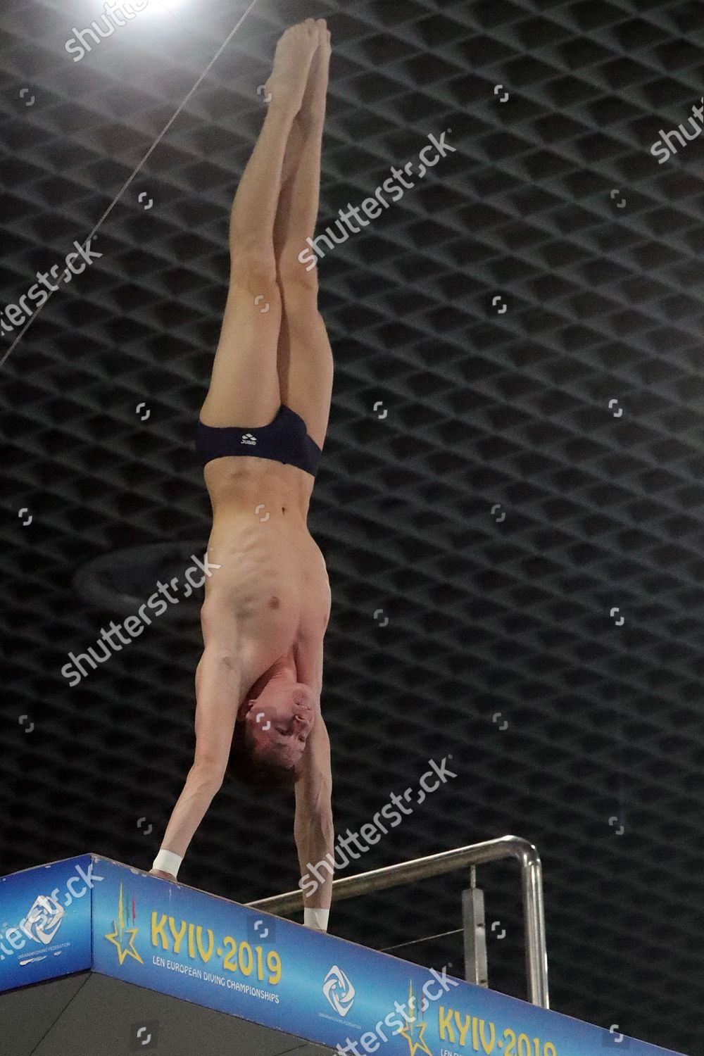 Oleh Serbin Ukraine Does Handstand On Editorial Stock Photo Stock