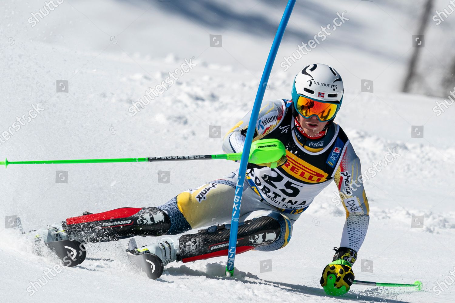 Timon Haugan Nor Competing Telepass Fis Editorial Stock Photo - Stock ...