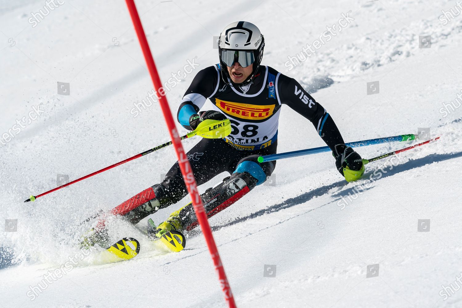 Itamar Biran Isr Competing Telepass Fis Editorial Stock Photo - Stock 