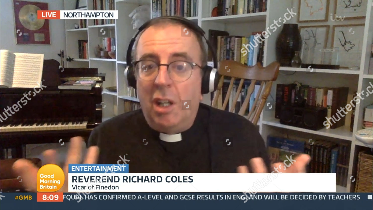 Reverend Richard Coles Editorial Stock Photo Stock Image Shutterstock