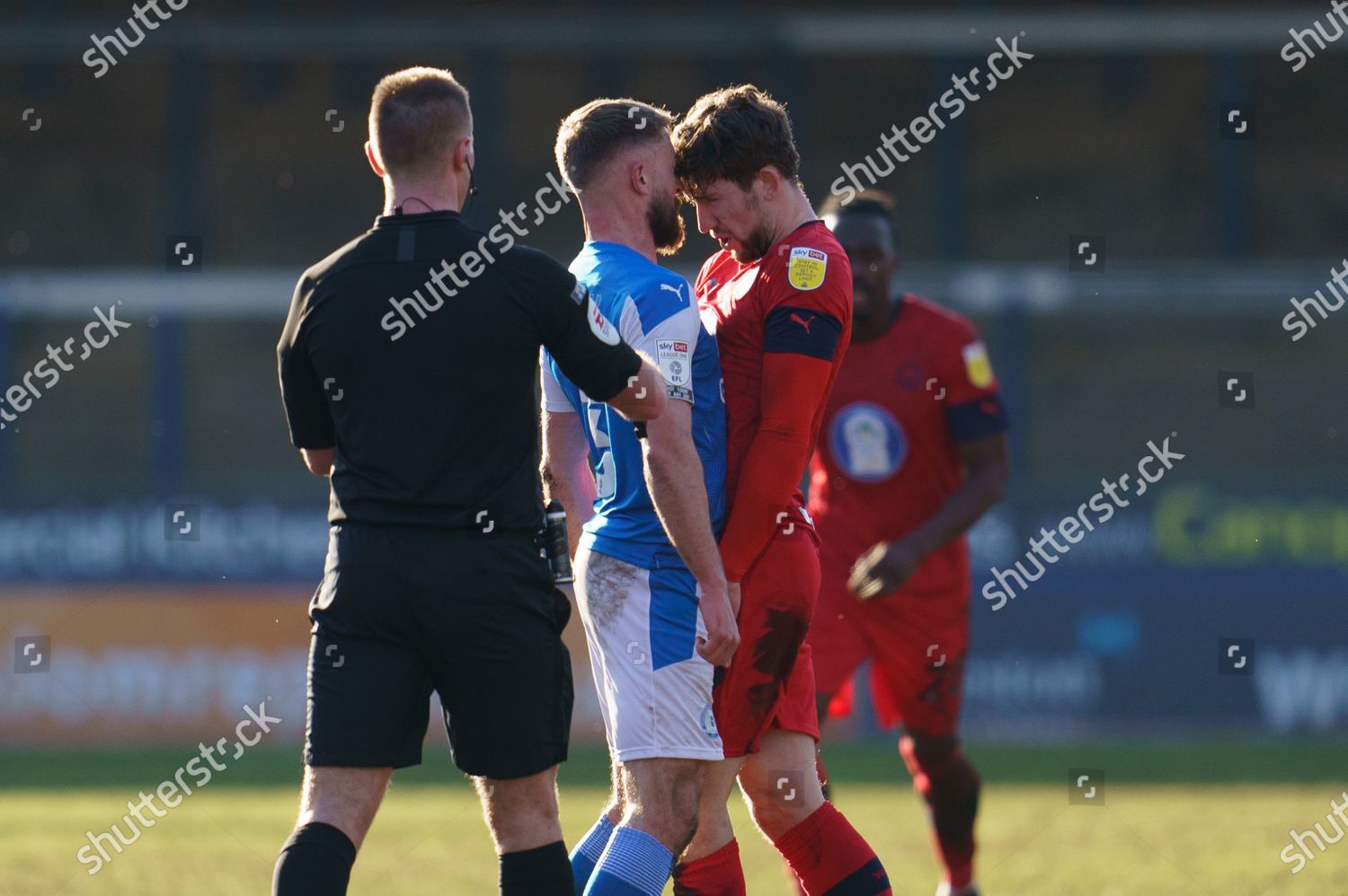 CALLUM LANG WIGAN ATHLETIC 9 DAN Editorial Stock Photo Stock Image