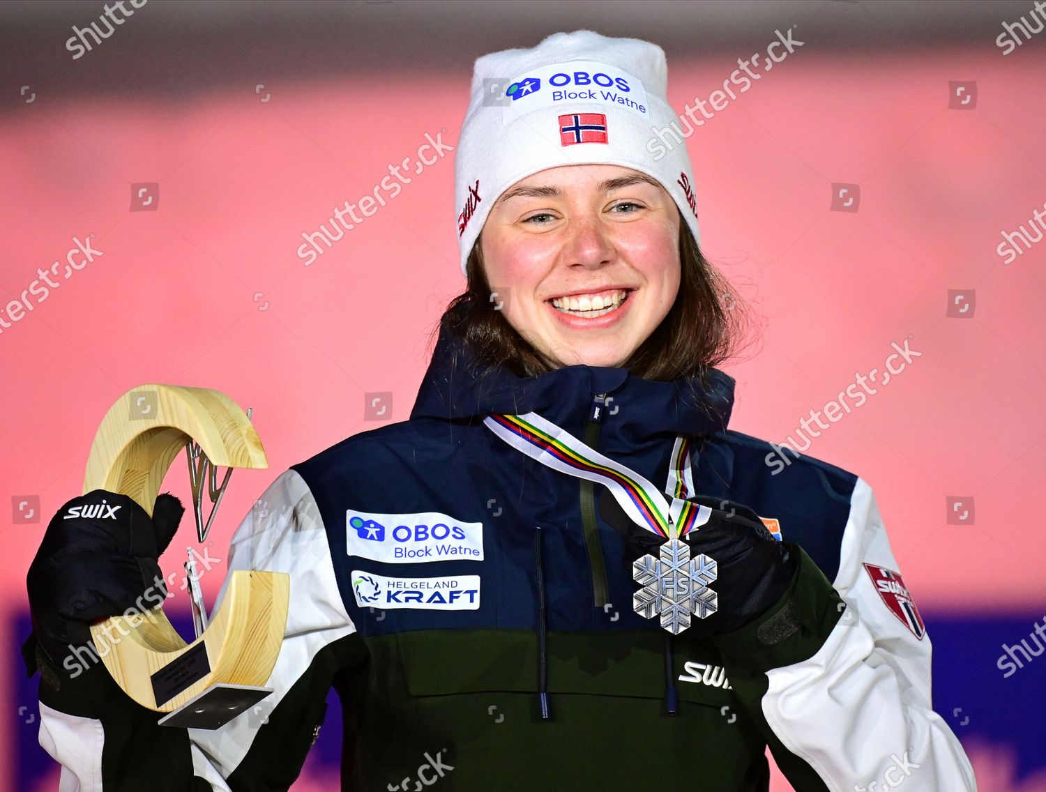 Mari Leinan Lund Norway Poses Her Editorial Stock Photo - Stock Image ...