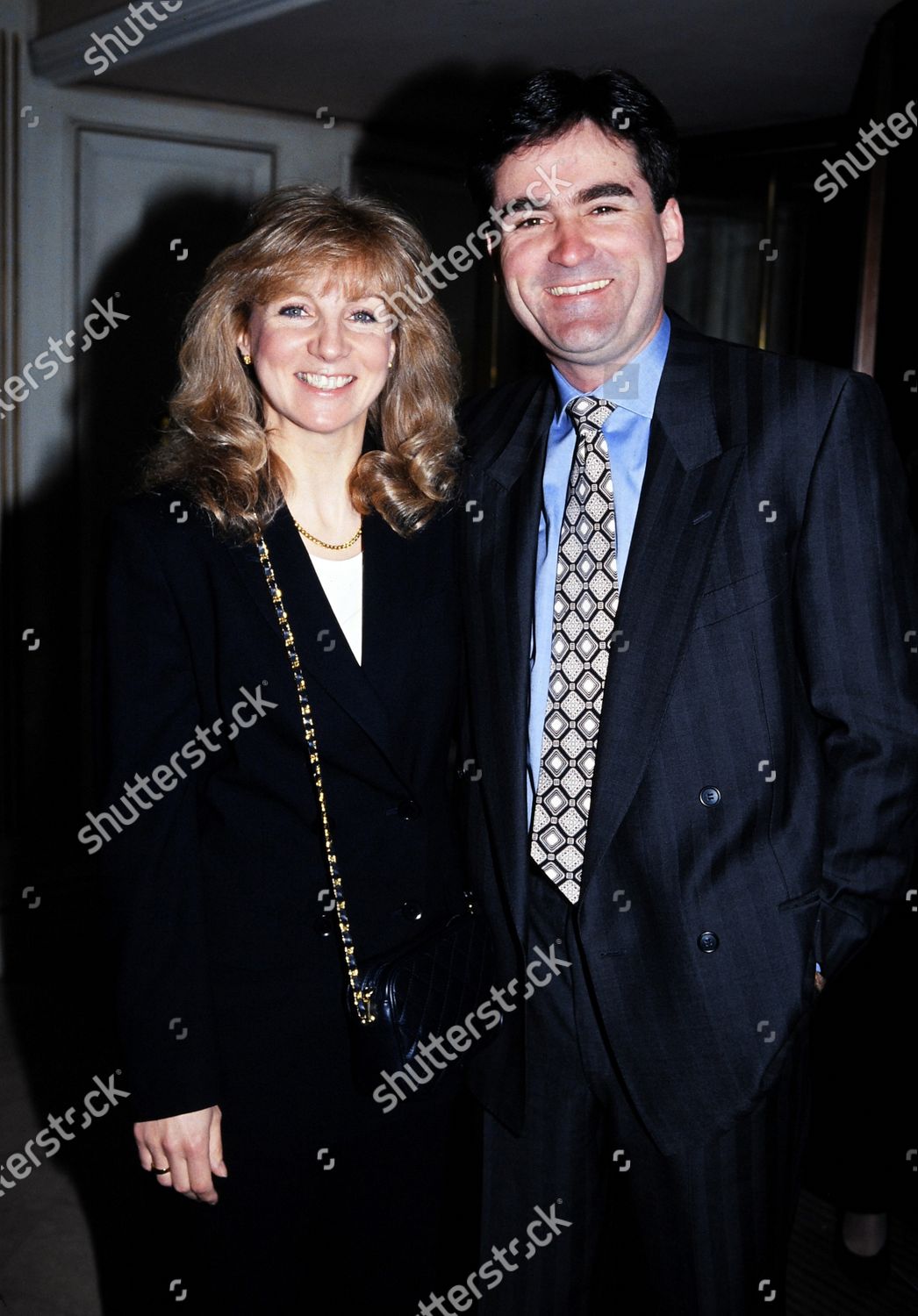 Richard Keys Wife Julia 1995 Editorial Stock Photo - Stock Image