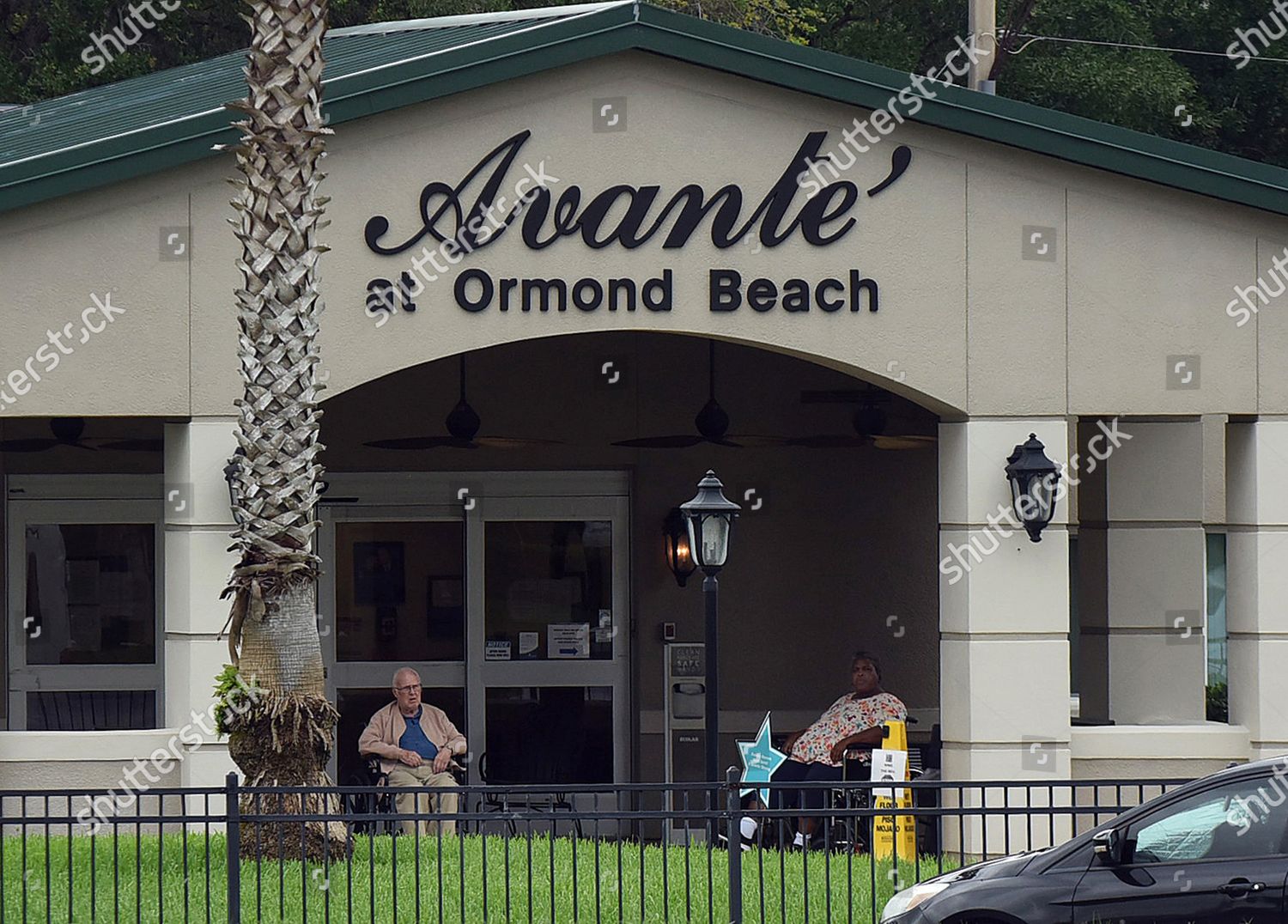 Residents Seen Avante Ormond Beach Nursing Editorial Stock Photo