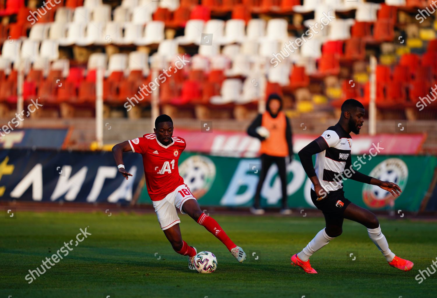 Bradley Mazikou Cska Sofia During Efbet Editorial Stock Photo Stock