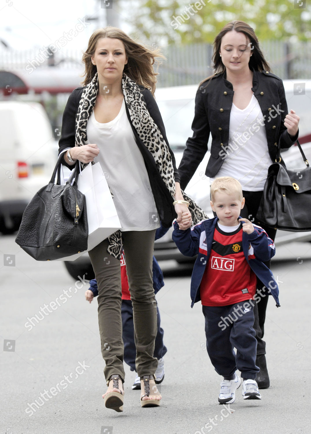 Michael Owens Wife Louise Son James Editorial Stock Photo - Stock Image ...