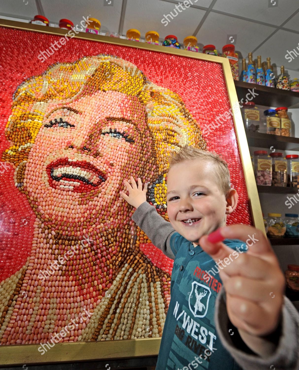 Jelly Bean Portrait Seth Rayner Aged Editorial Stock Photo Stock