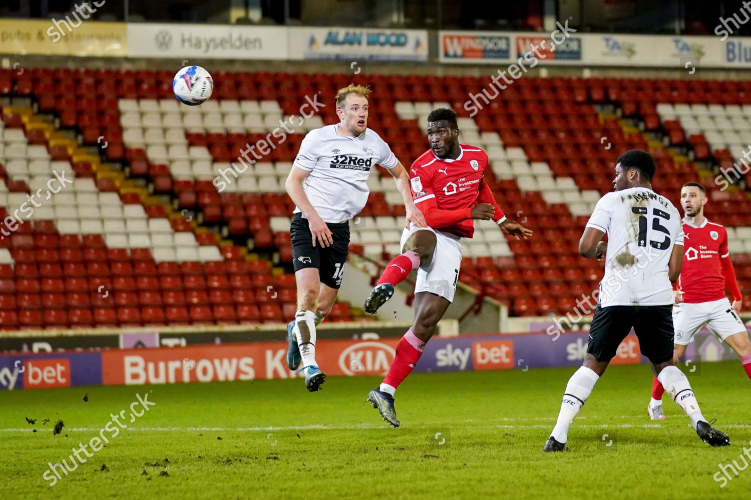 Barnsley Forward Daryl Dike 10 Headers Editorial Stock Photo Stock