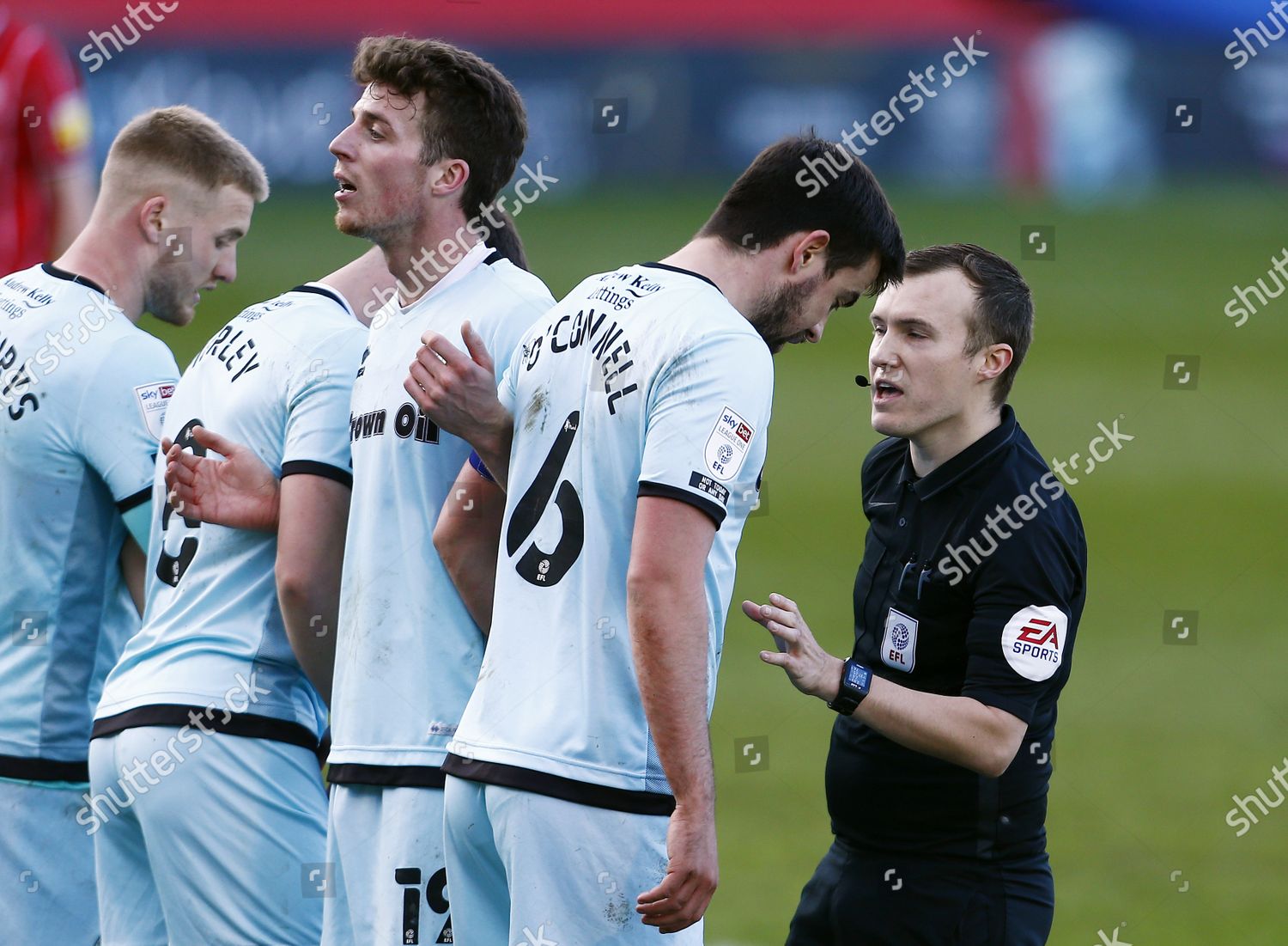 Referee Mr Antony Coggins Editorial Stock Photo - Stock Image ...