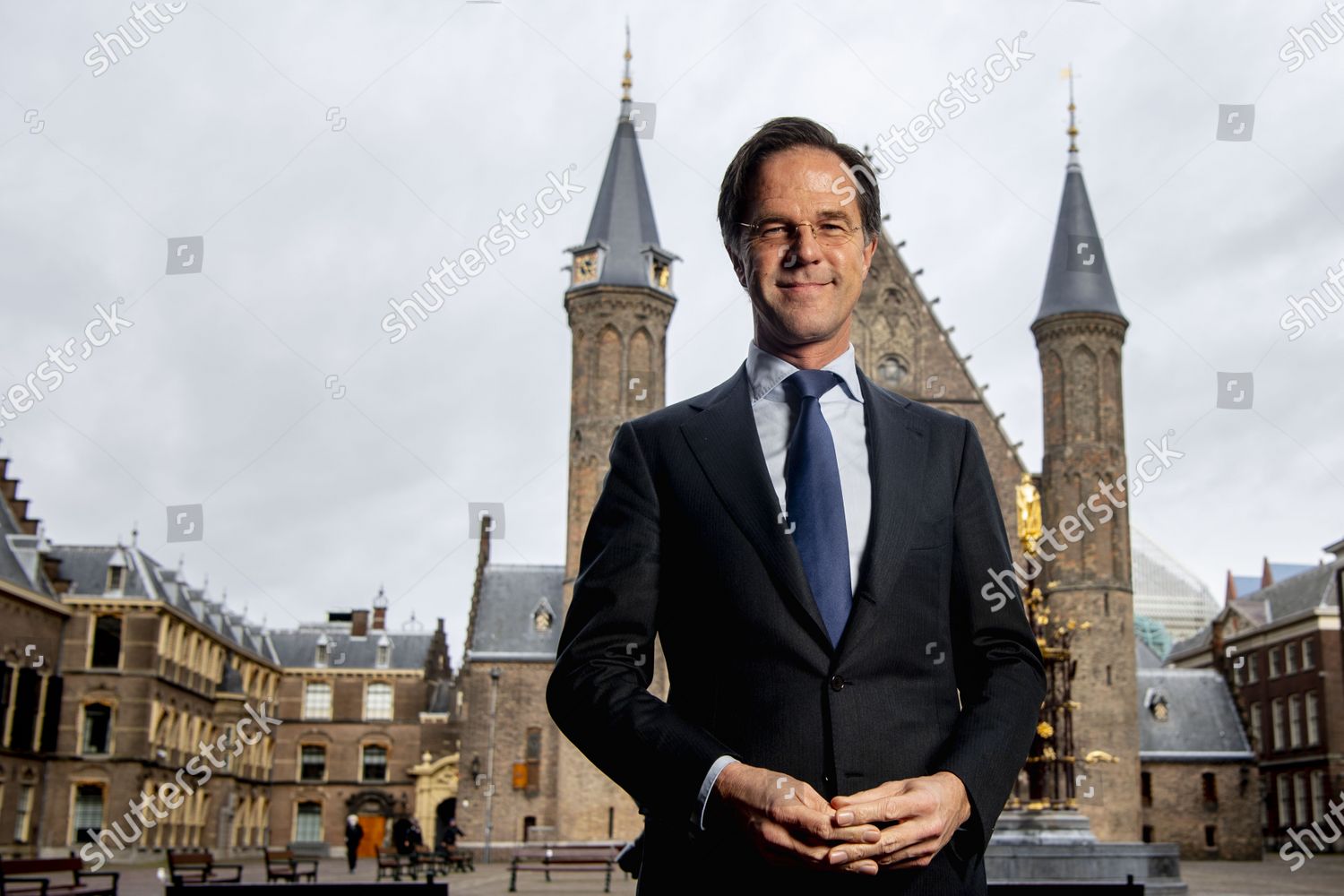 Portrait Mark Rutte Prime Minister Party Editorial Stock Photo - Stock ...