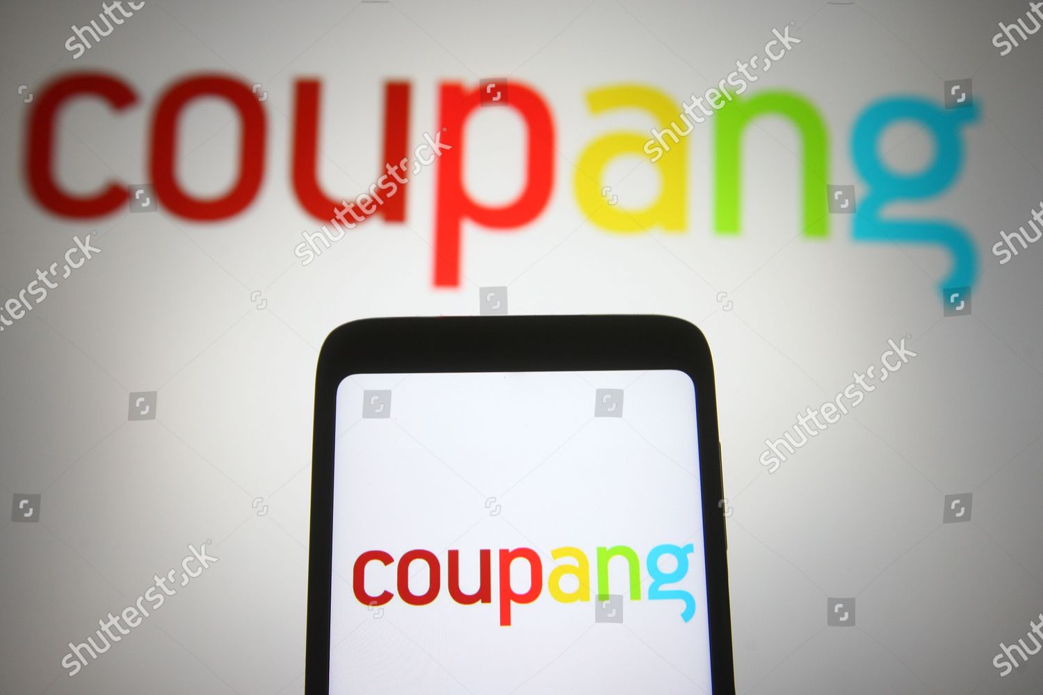 This Photo Illustration Coupang Logo South Editorial Stock Photo ...