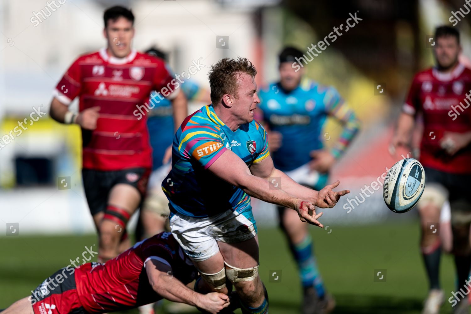 Tommy Reffell Leicester Tigers Action During Editorial Stock Photo ...