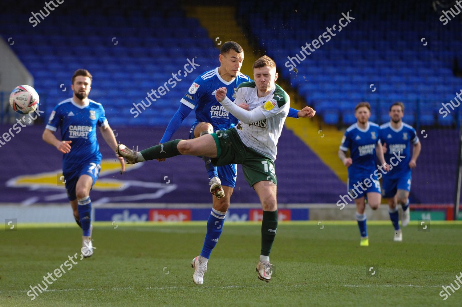 Ipswichs Myles Kenlock Gets His Pass Editorial Stock Photo - Stock ...