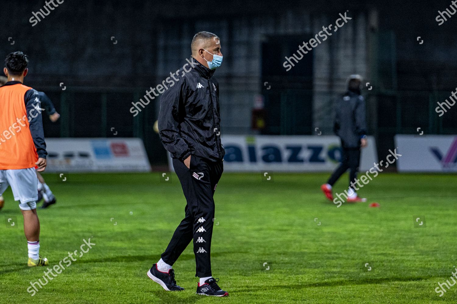 Coach Filippi Palermo Football Clubserie Editorial Stock Photo
