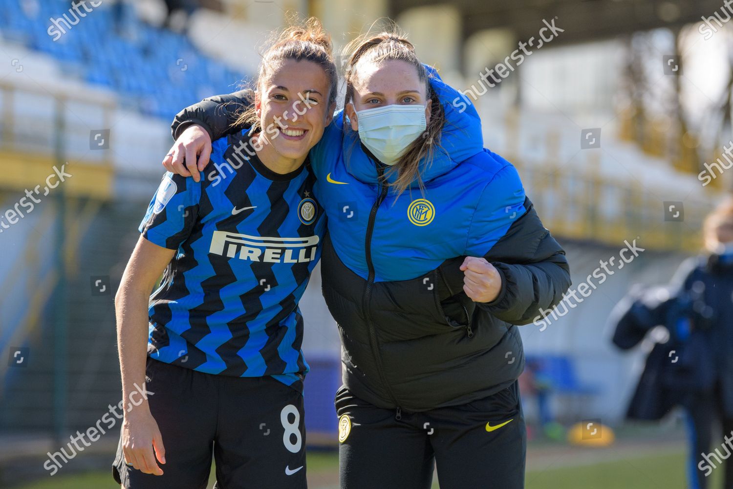 Martina Brustia 8 Inter Alice Regazzoli Editorial Stock Photo Stock