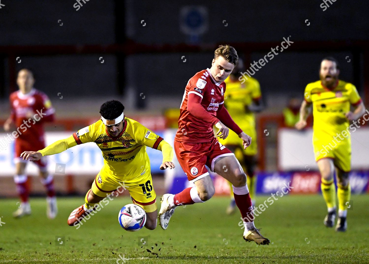 Josh Gordon Walsall Fouled By Jake Editorial Stock Photo - Stock Image ...