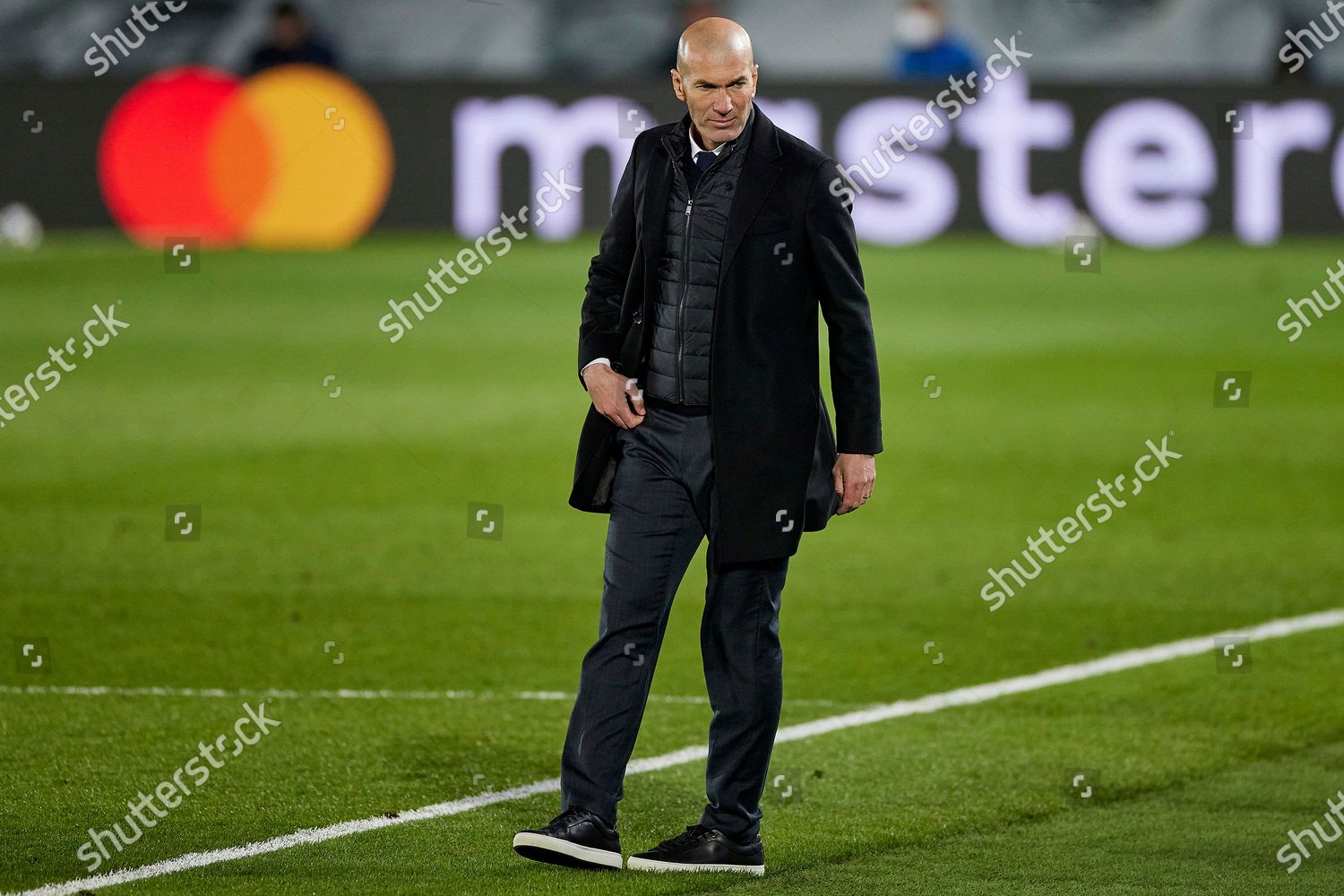 Real Madrid Coach Zinedine Zidane Editorial Stock Photo - Stock Image ...