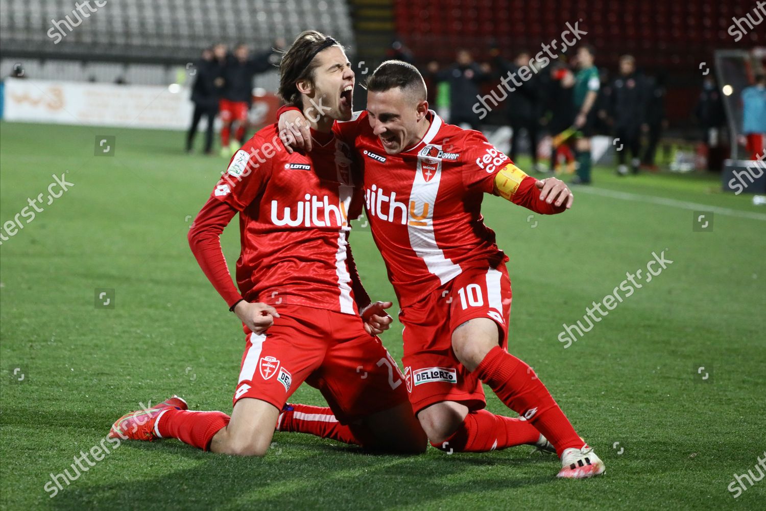 Andrea Colpani Ac Monza Celebrate Goal Editorial Stock Photo Stock Image Shutterstock