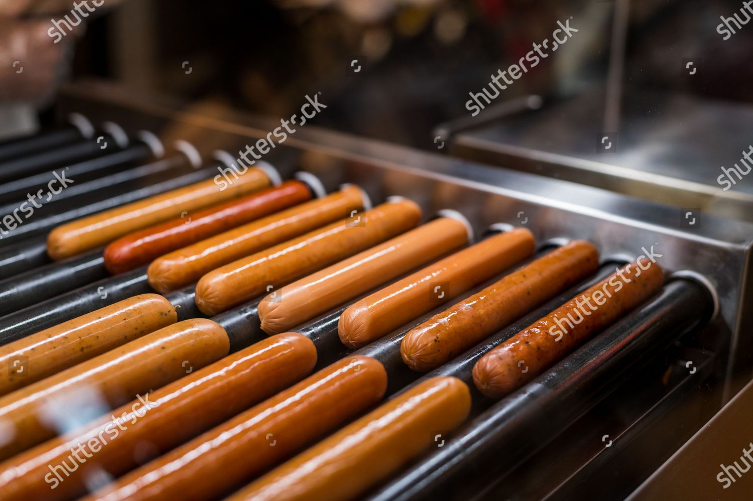 Hot Dogs Orlen Gas Station Editorial Stock Photo Stock Image
