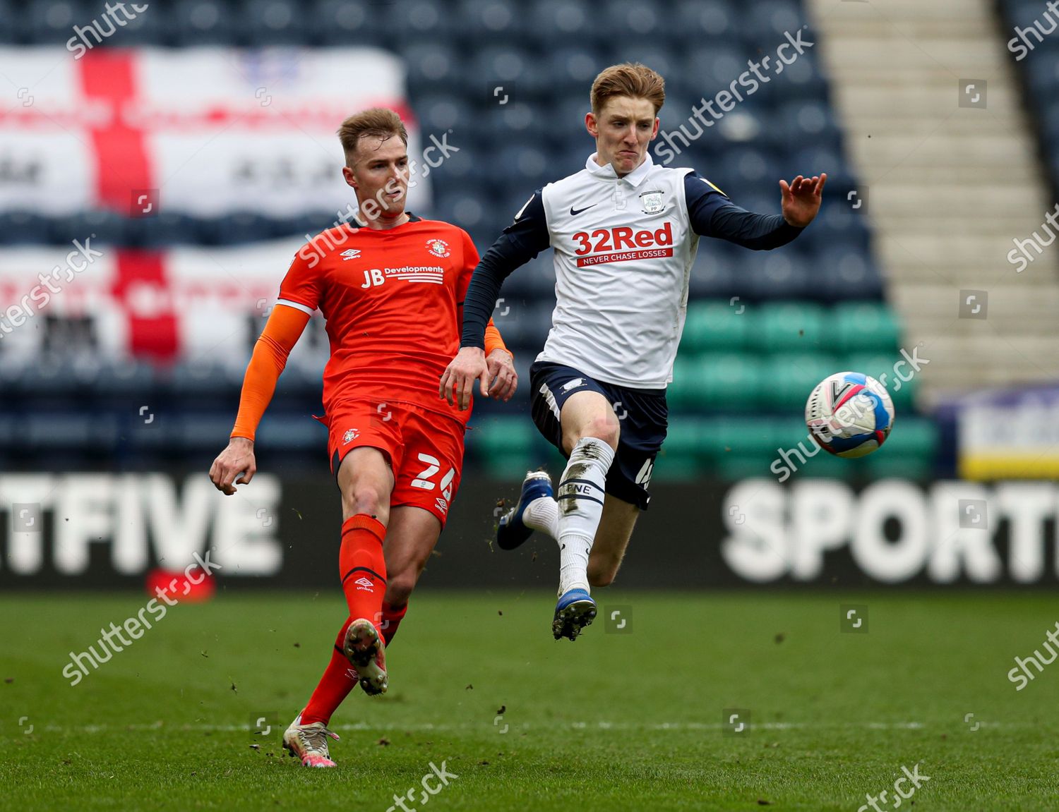 James Bree Luton Town Anthony Gordon Editorial Stock Photo - Stock ...