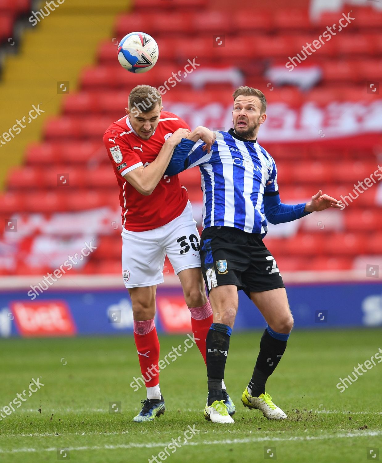 Michal Helik Barnsley Jordan Rhodes Sheffield Editorial Stock Photo 