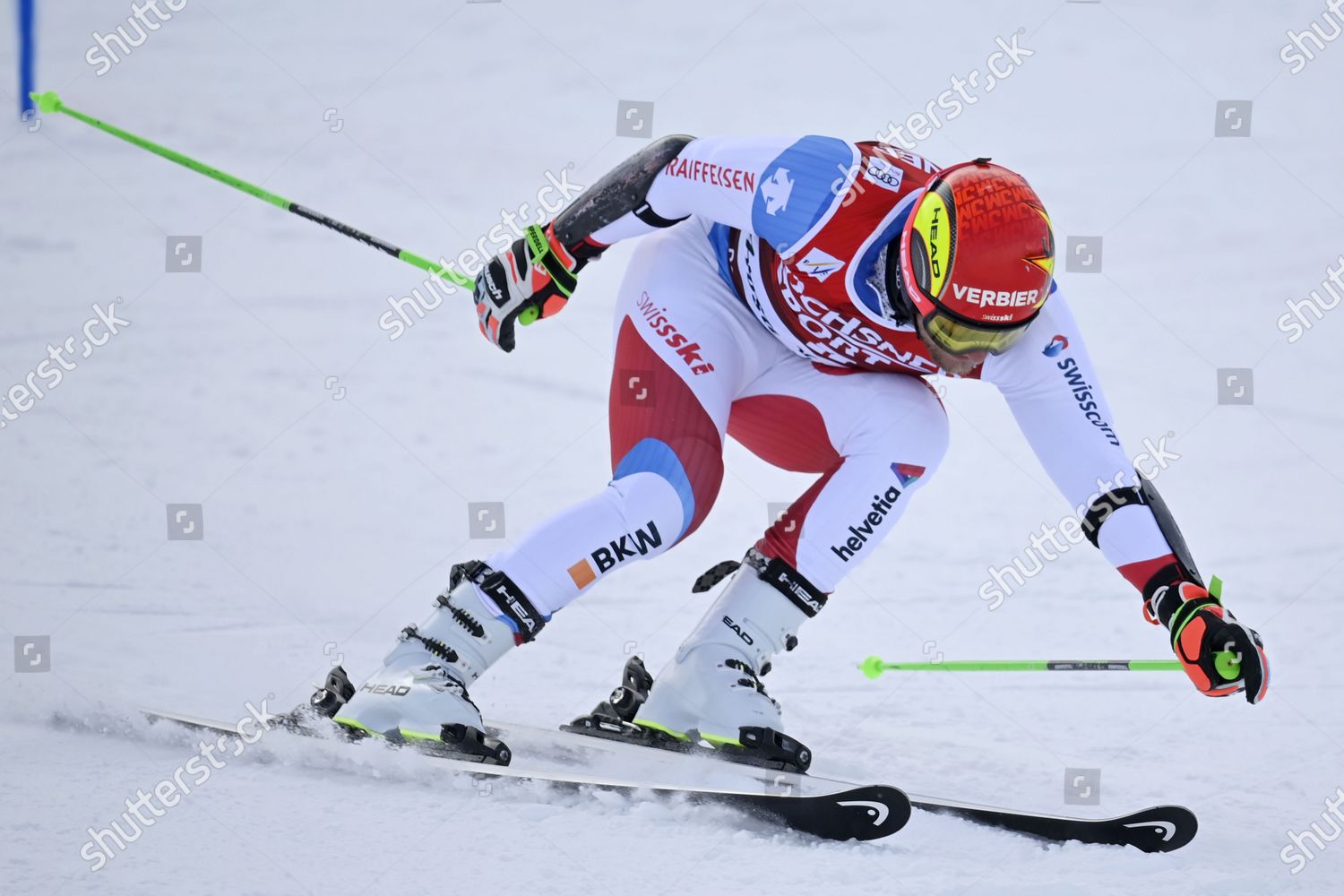 Justin Murisier Switzerland Action During First Editorial Stock Photo ...