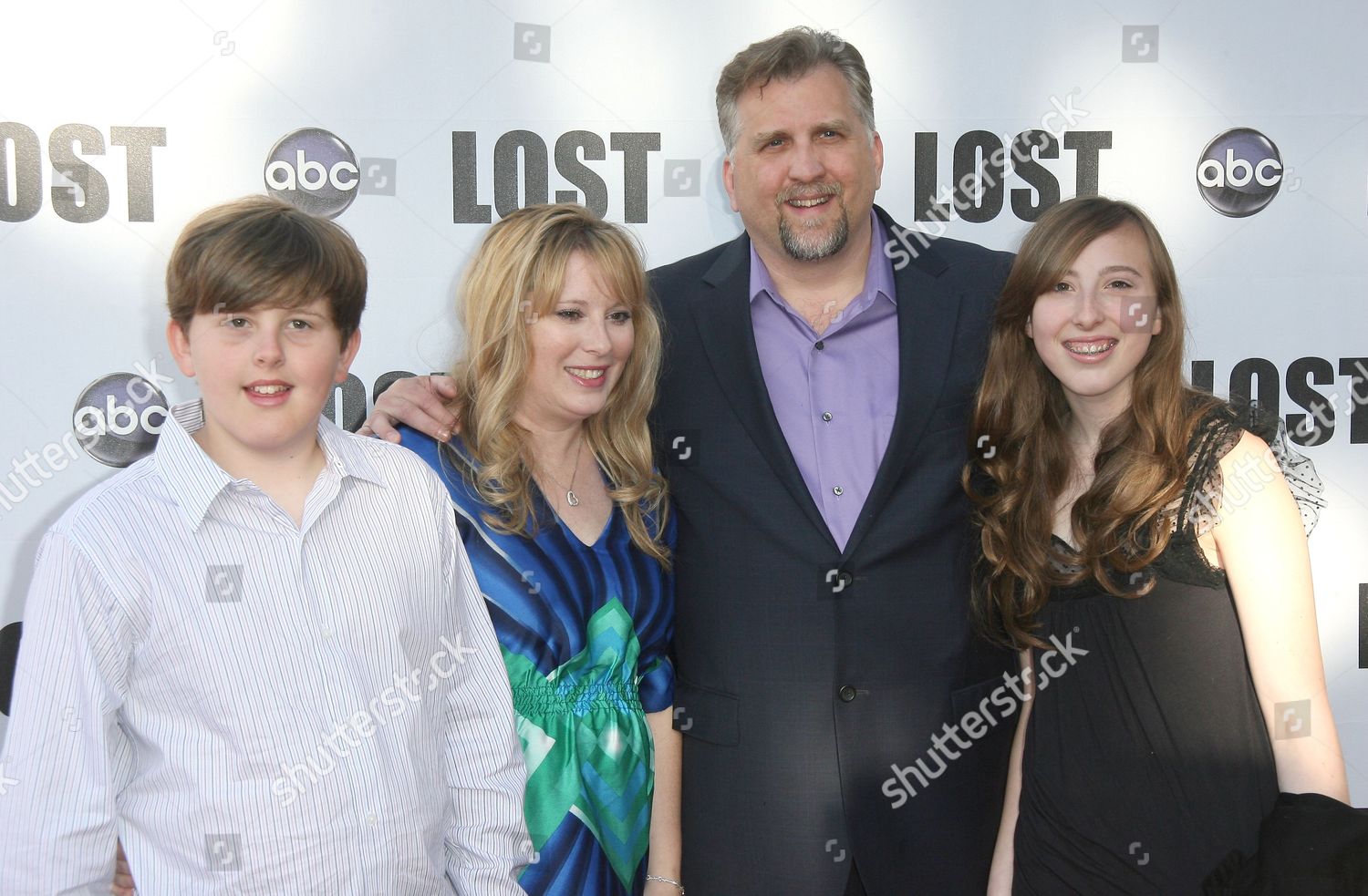 Daniel Roebuck Wife Kelly Durst Children Editorial Stock Photo - Stock 