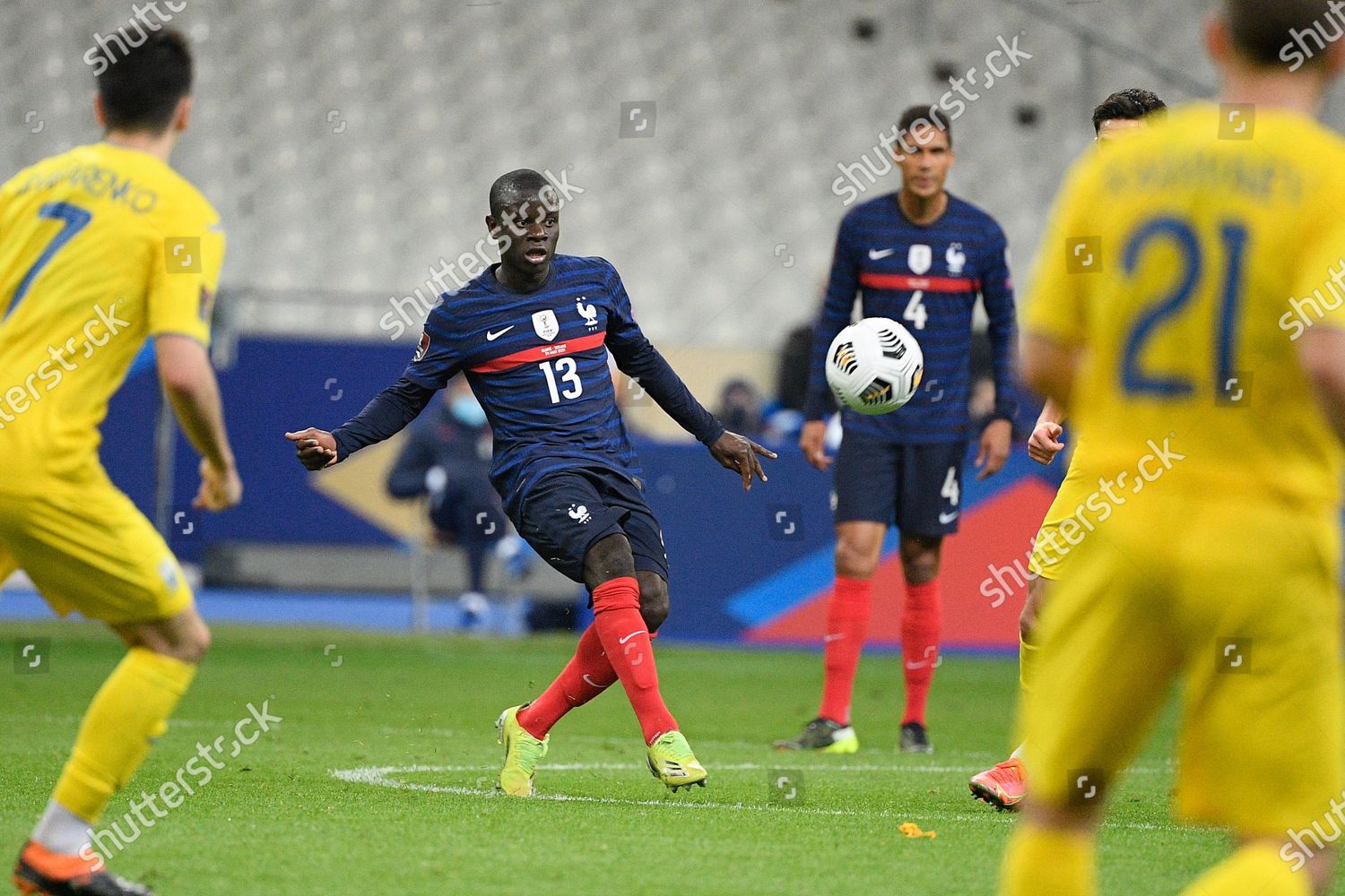 Ngolo Kante During World Cup Qualification Editorial Stock Photo ...