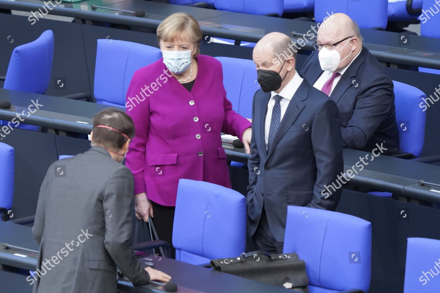 Angela Merkel Karl Lauterbach Olaf Scholz Editorial Stock Photo - Stock ...