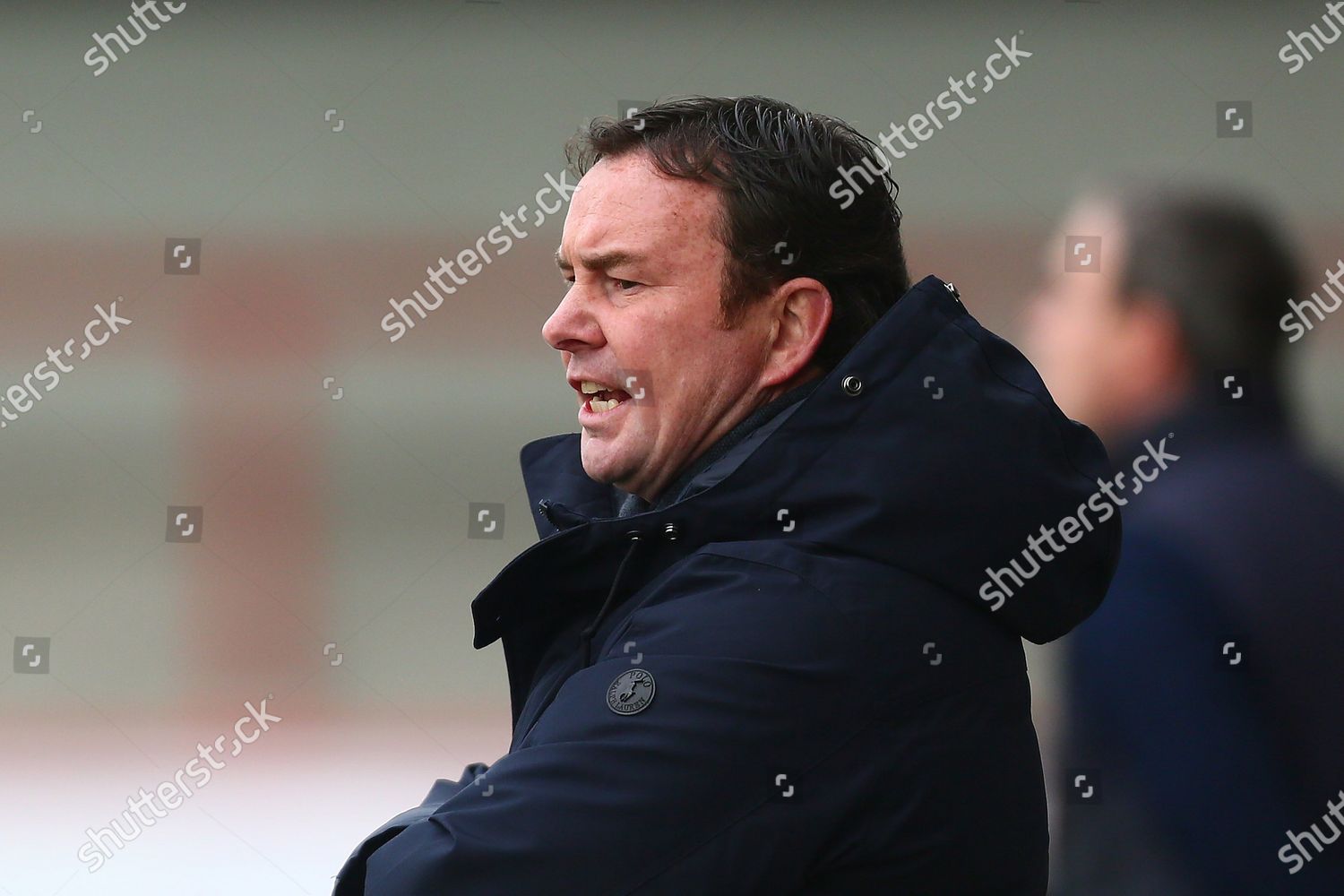 Derek Adams Manager Morecambe Editorial Stock Photo - Stock Image ...