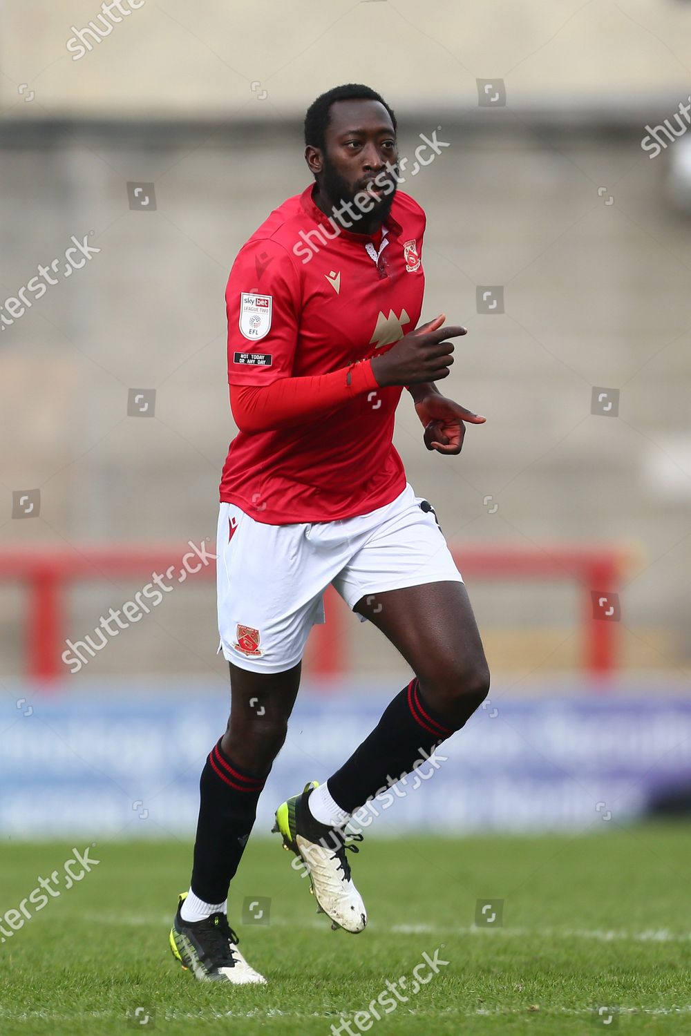 Toumani Diagouraga Morecambe Editorial Stock Photo - Stock Image ...