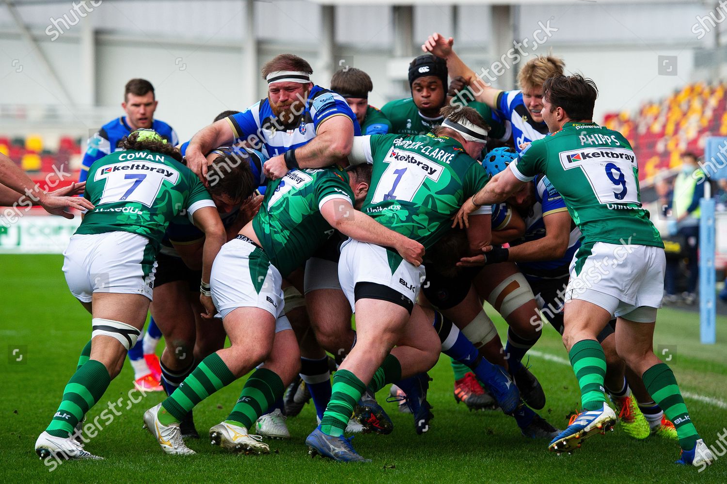 Henry Thomas Bath Rugby Action Maul Editorial Stock Photo - Stock Image ...