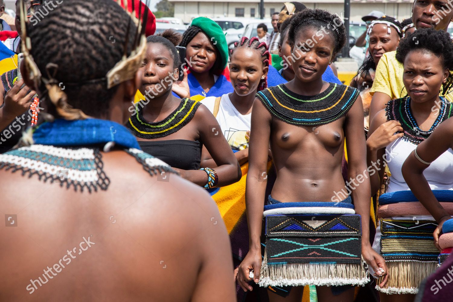 zulu reed dance bathing